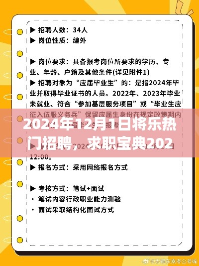 2024年乐招聘求职宝典，热门职位攻略与面试成功秘诀