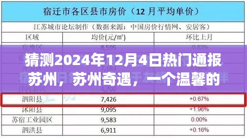 苏州奇遇，友情、爱与陪伴的温馨日常故事预测（2024年12月4日热门通报）