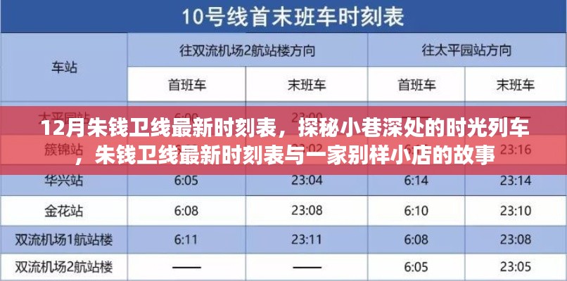 探秘朱钱卫线时光列车，最新时刻表与小巷深处的别样小店故事