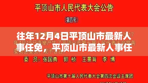 平顶山市人事任免指南，往年12月4日任免流程详解及最新任免动态