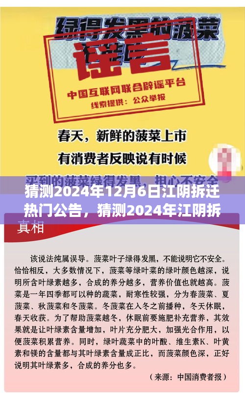 深度探讨，预测江阴市未来拆迁计划及其影响 —— 2024年拆迁热门公告解析