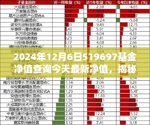 揭秘特色小店的基金净值与独特故事，今日最新净值查询，探索小巷深处的隐藏宝藏——519697基金净值报告（XXXX年XX月XX日）