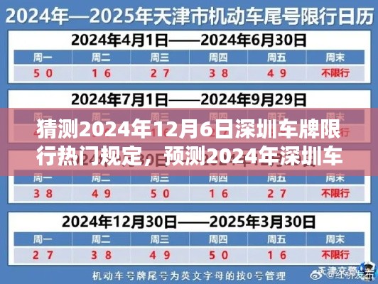 2024年深圳车牌限行新规预测与未来趋势分析