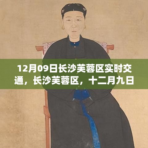 长沙芙蓉区十二月九日实时交通纪实，交通脉络的生动展现