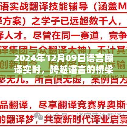 跨越语言的桥梁，奇妙翻译日2024年12月09日实时体验