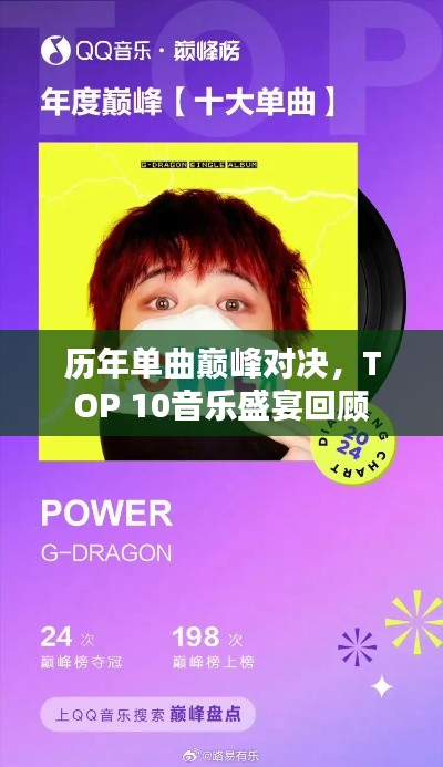 历年单曲巅峰对决，TOP 10音乐盛宴回顾