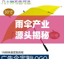 雨伞产业源头揭秘，厂家直销，一站式采购平台