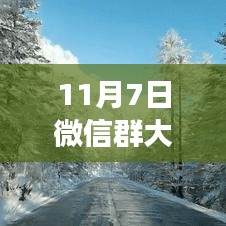 11月7日微信群美景之旅，心灵静谧与自然的魔力探索之旅