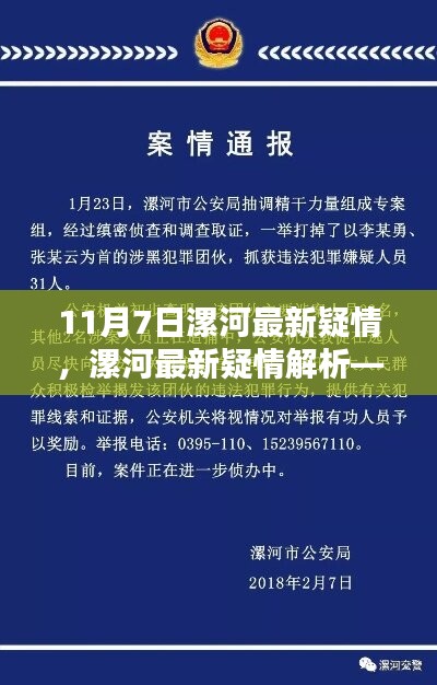 11月7日漯河最新疑情详解，聚焦要点探讨