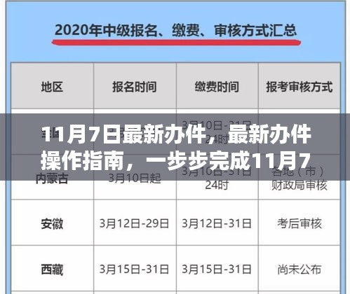 11月7日最新办件操作指南，轻松完成当日任务步骤