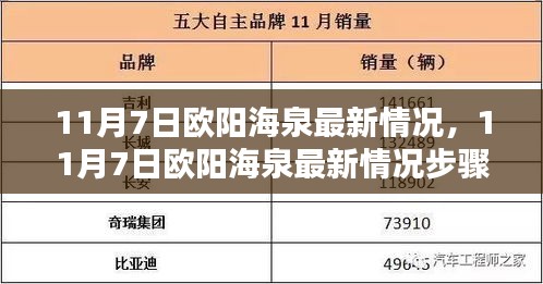 11月7日欧阳海泉最新情况详解，步骤指南与技能学习全攻略