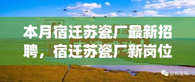 宿迁苏瓷厂新岗位招聘启事，与自然美景同行，寻找内心的宁静平和之旅