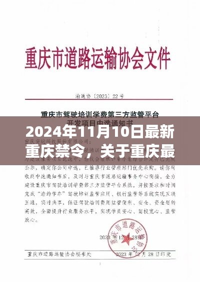 2024年重庆最新禁令详解及解读