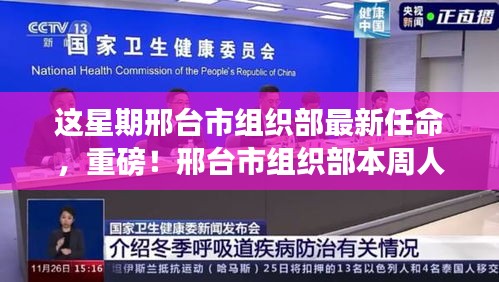 重磅！邢台市组织部本周人事大调整，最新任命名单揭晓！