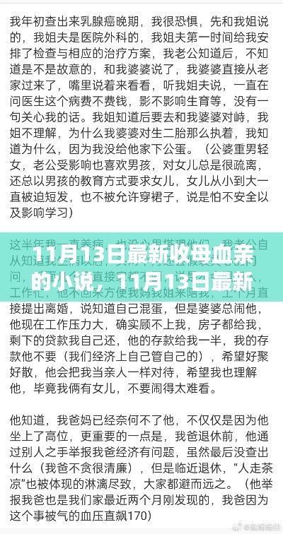 最新母血亲小说深度探讨及其影响