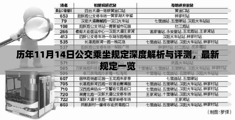 历年11月14日公交乘坐规定深度解析与评测，最新规定一览