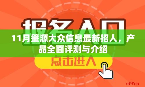 11月肇源大众信息最新招人，产品全面评测与介绍