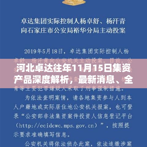 河北卓达往年11月15日集资产品深度解析，最新消息、全面评测与用户群体分析