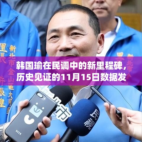 韩国瑜在民调中的新里程碑，历史见证的11月15日数据发布