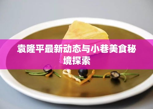 袁隆平最新动态与小巷美食秘境探索