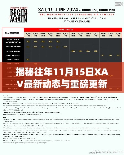 揭秘往年11月15日XAV最新动态与重磅更新！