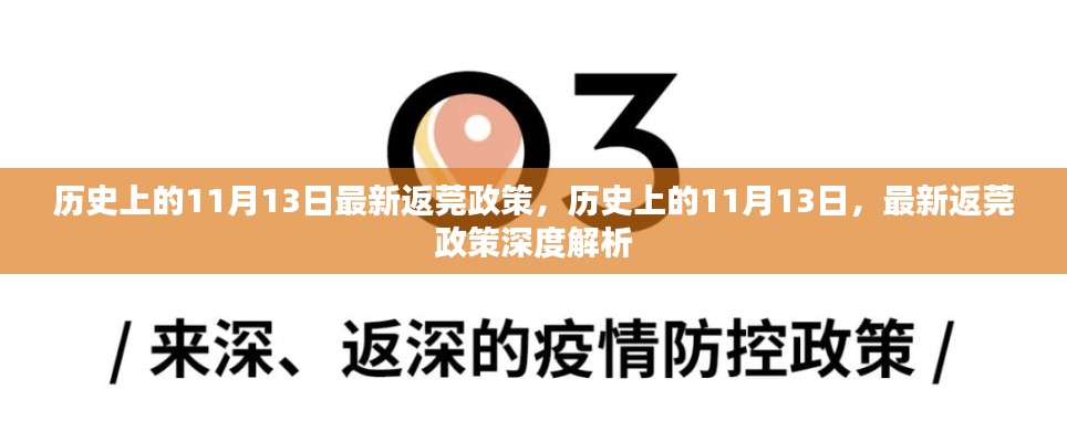 历史上的11月13日返莞政策深度解析与最新规定概述