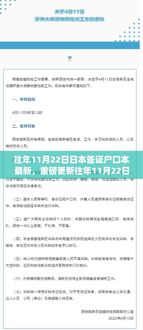 『重磅更新！往年11月22日日本签证户口本最新要求解读——小红书签证指南』