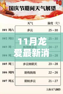 揭秘十一月龙爱最新动向与深度解析，最新消息一览