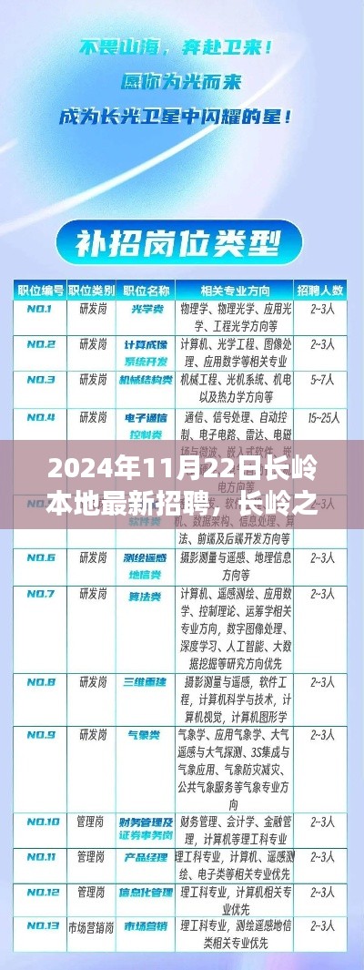 长岭之光，2024年11月22日最新本地招聘盛况及其深远影响