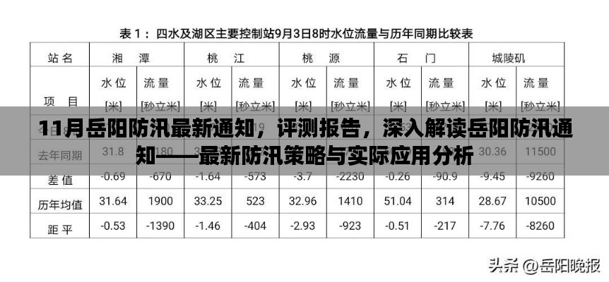 深入解读岳阳防汛通知，最新策略与实际应用分析评测报告发布