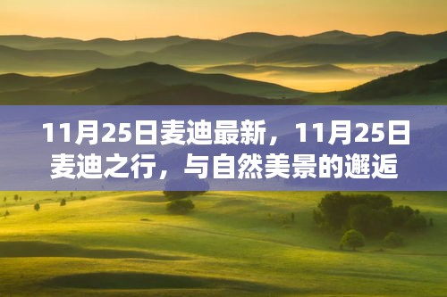 11月25日麦迪之行，与自然美景的邂逅，探寻内心平和之旅