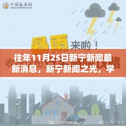 往年11月25日新宁新闻回顾，学习变化的力量，铸就自信与成就的辉煌时刻