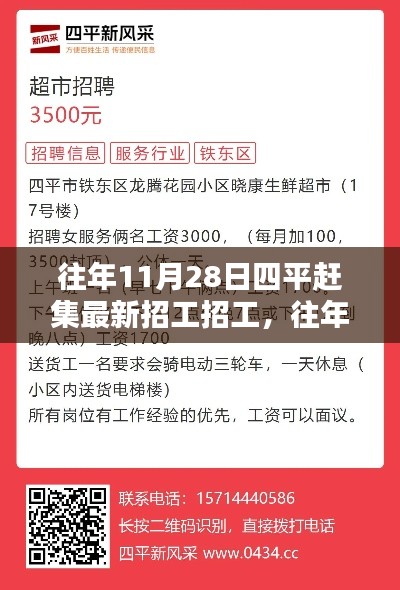 往年11月28日四平赶集招工详解，教你如何找到心仪职位的秘诀与攻略