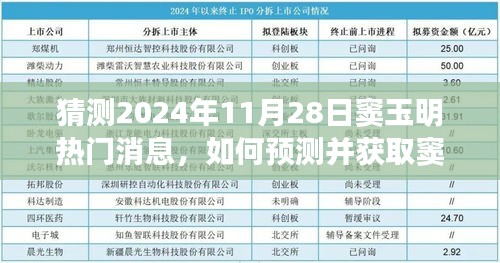 如何预测并获取窦玉明热门消息，详细步骤指南（适用于初学者与进阶用户，预测至2024年11月28日）