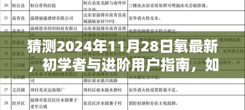 2024年氧最新资讯指南，初学者与进阶用户预测及获取最新氧资讯的方法