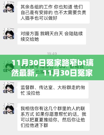 11月30日冤家路窄BT璃然事件回顾与最新影响解析