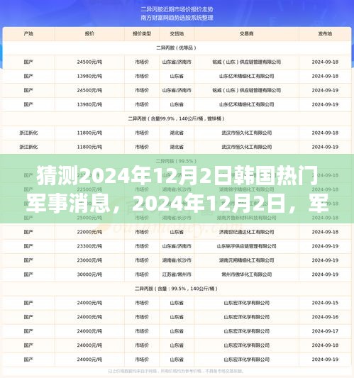 揭秘2024年12月2日韩国军事新闻背后的温馨故事