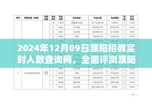 濮阳招教实时人数查询网全面评测，特性、体验、竞品对比及用户群体深度分析