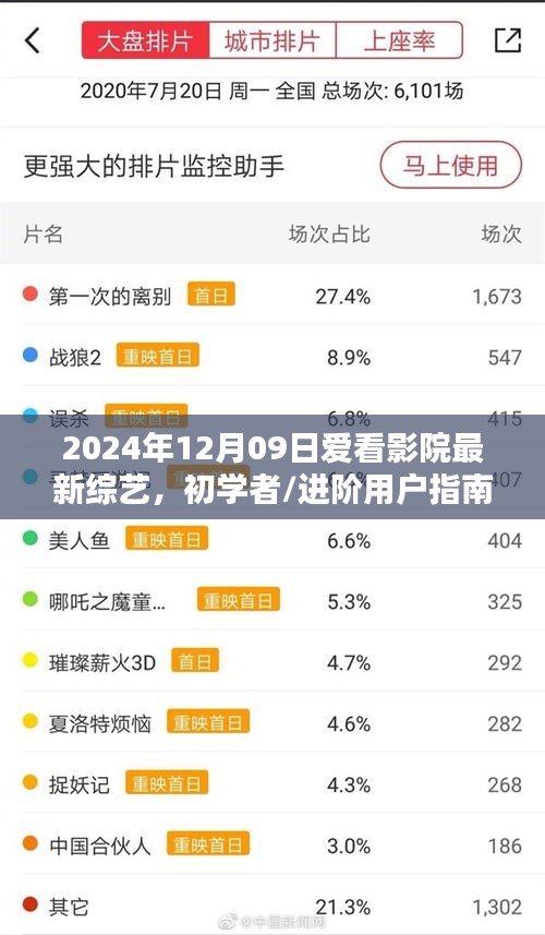 2024年12月09日爱看影院综艺指南，初学者与进阶用户如何观看最新节目