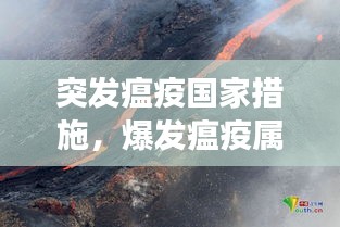 突发瘟疫国家措施，爆发瘟疫属于法律事件吗 