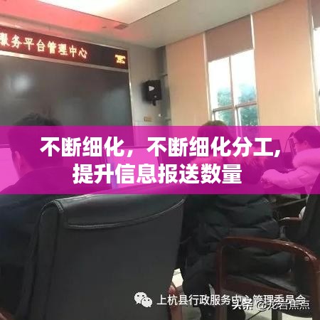 不断细化，不断细化分工,提升信息报送数量 