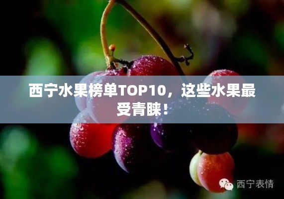 西宁水果榜单TOP10，这些水果最受青睐！