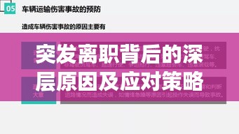 突发离职背后的深层原因及应对策略解析