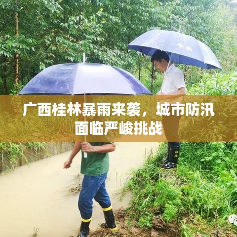 广西桂林暴雨来袭，城市防汛面临严峻挑战