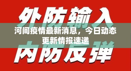 河间疫情最新消息，今日动态更新情报速递